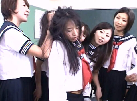 学校の集団イジメ 　虐めエロ画像 SM AV画像 〜 純名もも ｜ 集団いじめ学級 4 ｜ SDMS-336