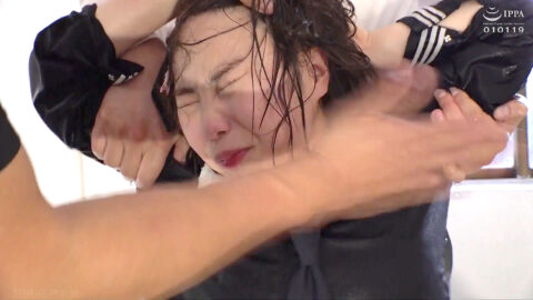 ビンタビンタ SM調教 エロ SM画像 AV画像 〜 篠原りこ｜ 田舎のお嬢様学校の女子校生をさらって ｜ SVDVD862