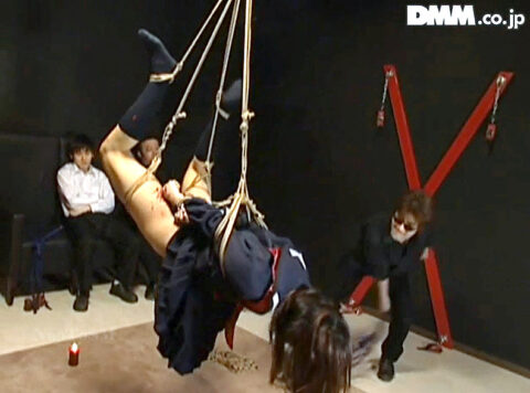 逆海老吊り 緊縛 SM調教 エロ SM画像 AV画像 〜 月神サラ