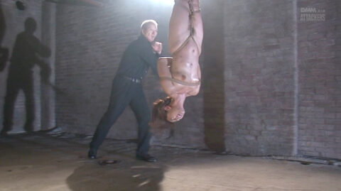 逆さ吊り振り子拷問 SM調教 エロ SM画像 AV画像 〜 結城みさ ｜ JBD173　拷問倶楽部